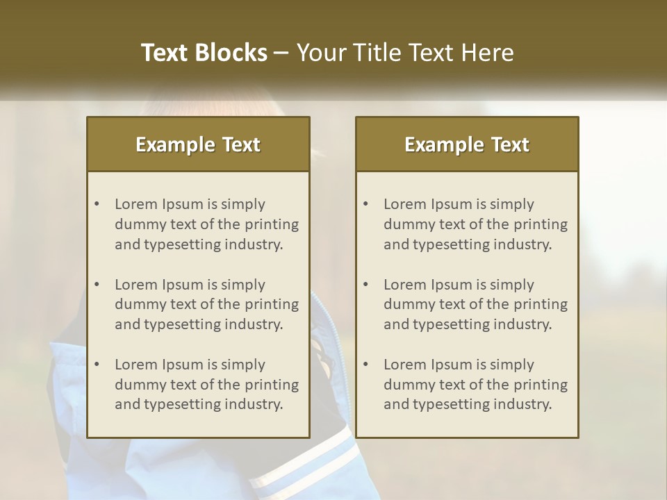 Fear Outdoors Clothing PowerPoint Template