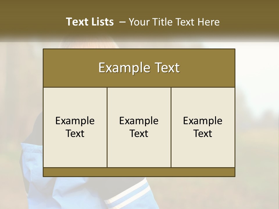 Fear Outdoors Clothing PowerPoint Template