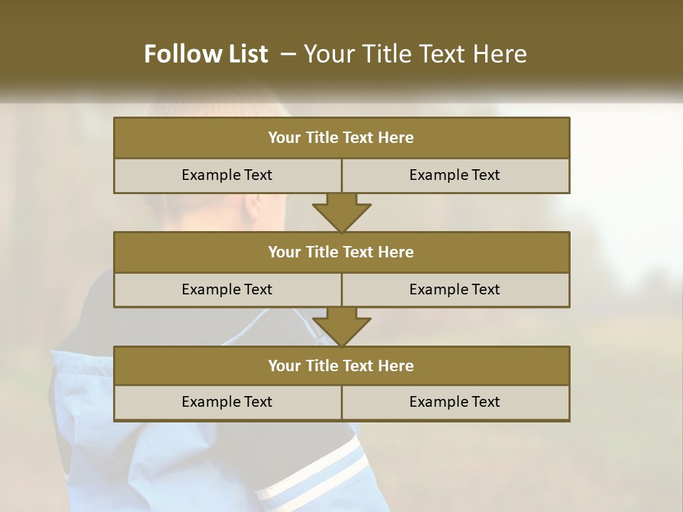 Fear Outdoors Clothing PowerPoint Template