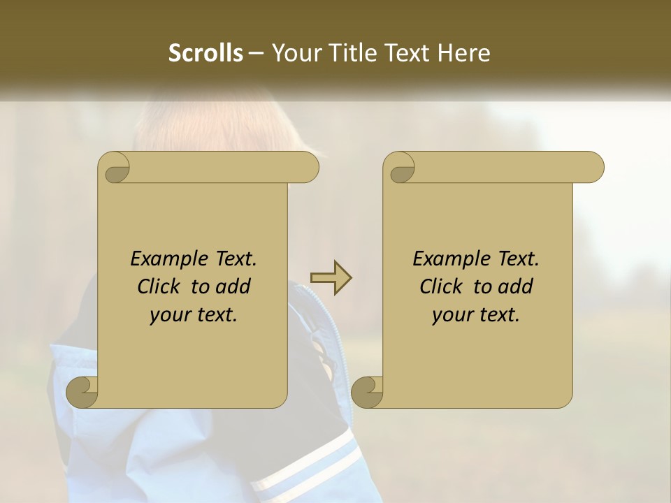 Fear Outdoors Clothing PowerPoint Template