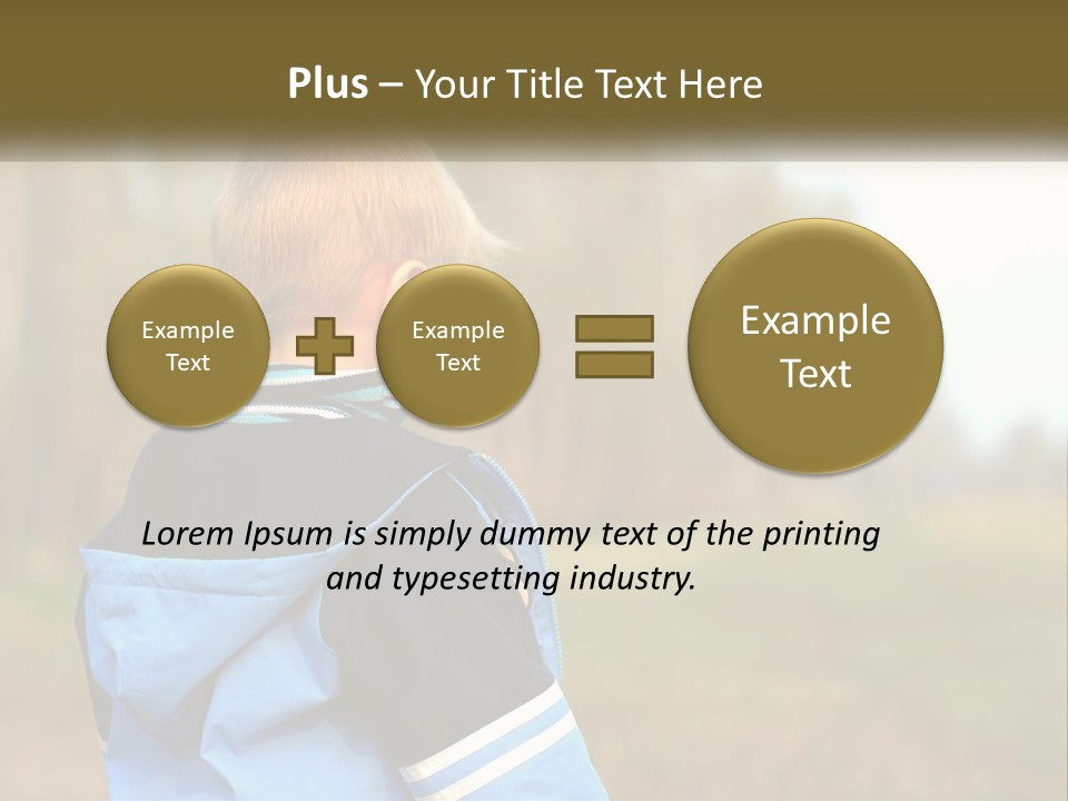 Fear Outdoors Clothing PowerPoint Template