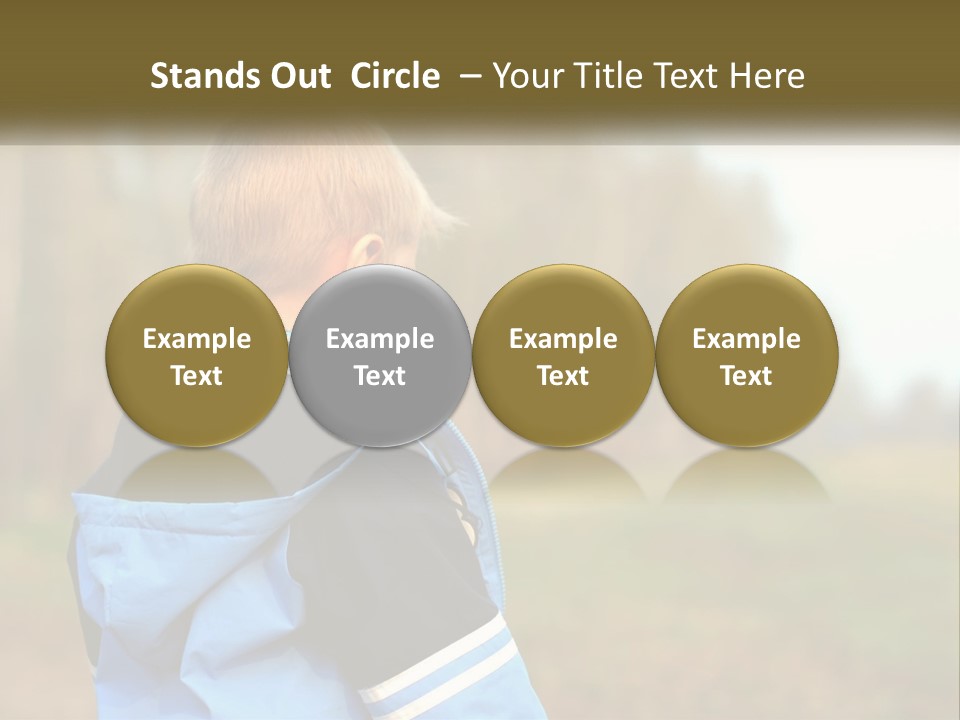 Fear Outdoors Clothing PowerPoint Template