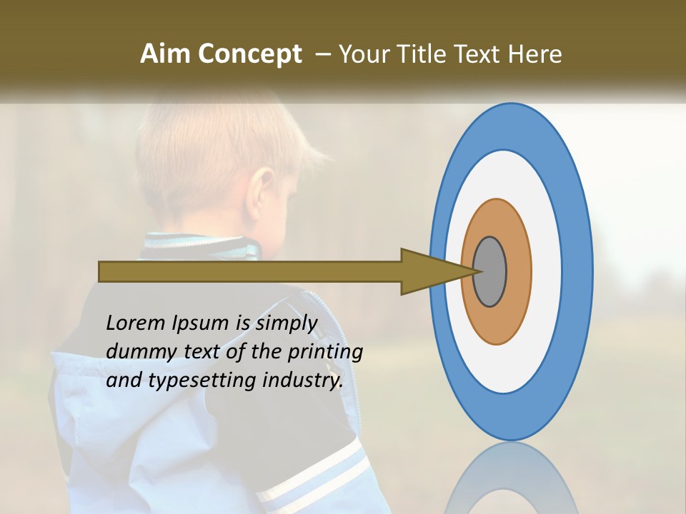 Fear Outdoors Clothing PowerPoint Template