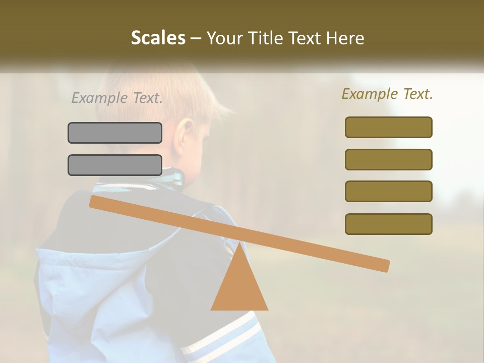 Fear Outdoors Clothing PowerPoint Template