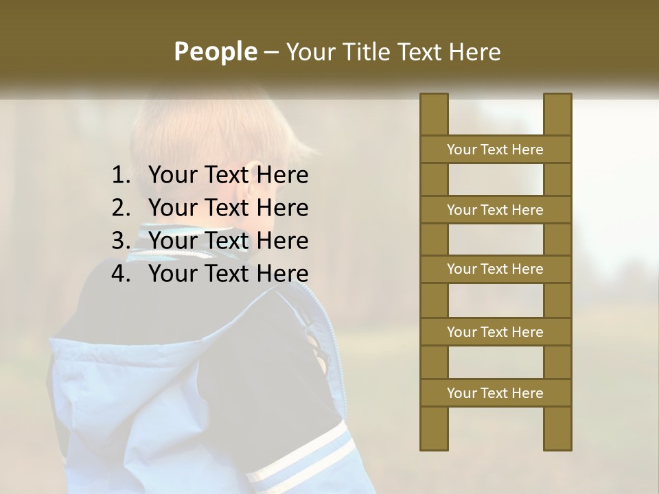 Fear Outdoors Clothing PowerPoint Template