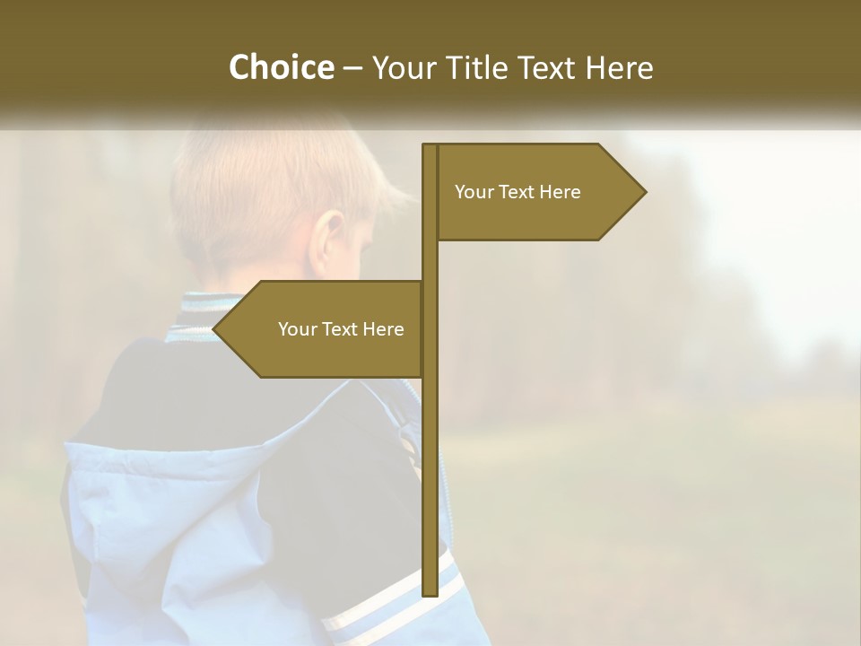 Fear Outdoors Clothing PowerPoint Template