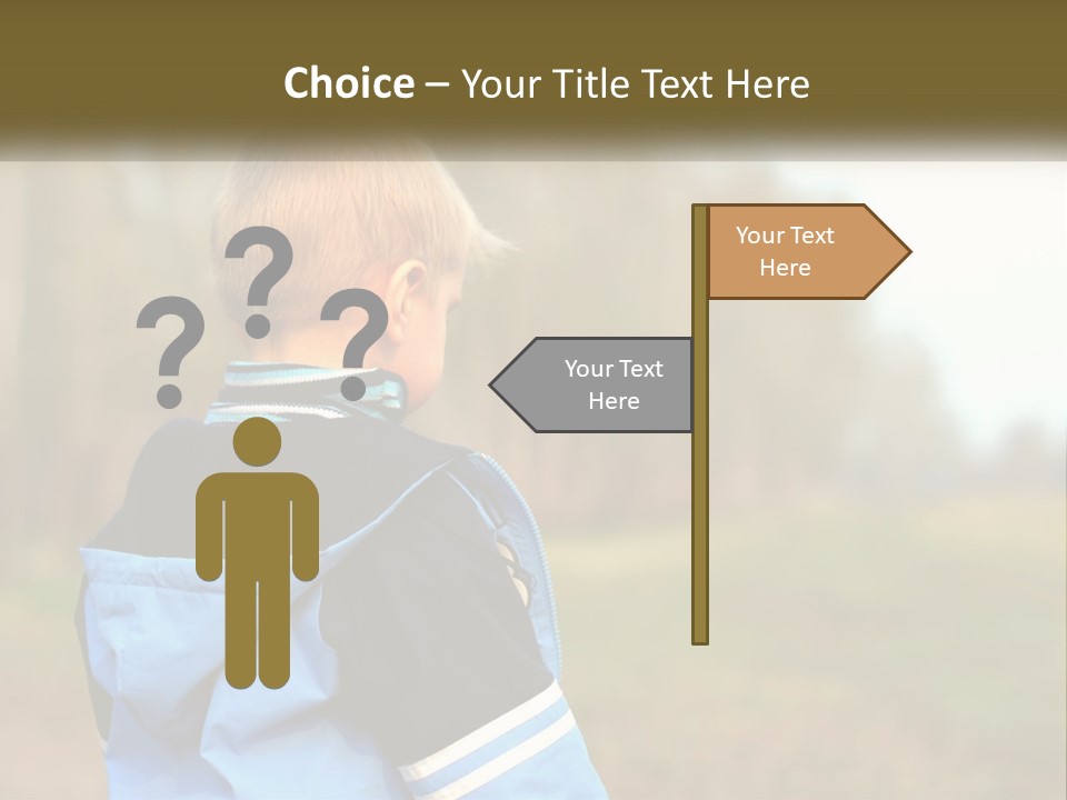 Fear Outdoors Clothing PowerPoint Template