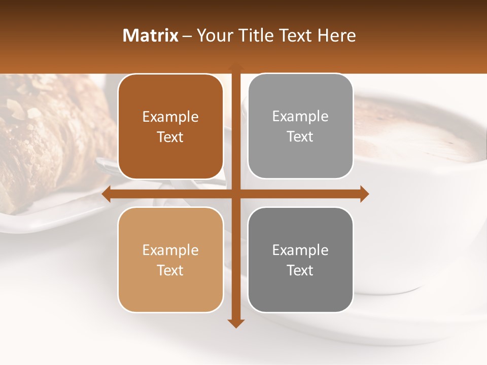 Isolated Caffeine Patisserie PowerPoint Template