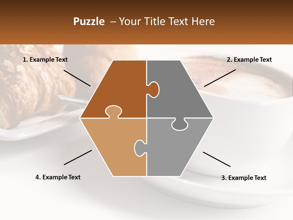 Isolated Caffeine Patisserie PowerPoint Template