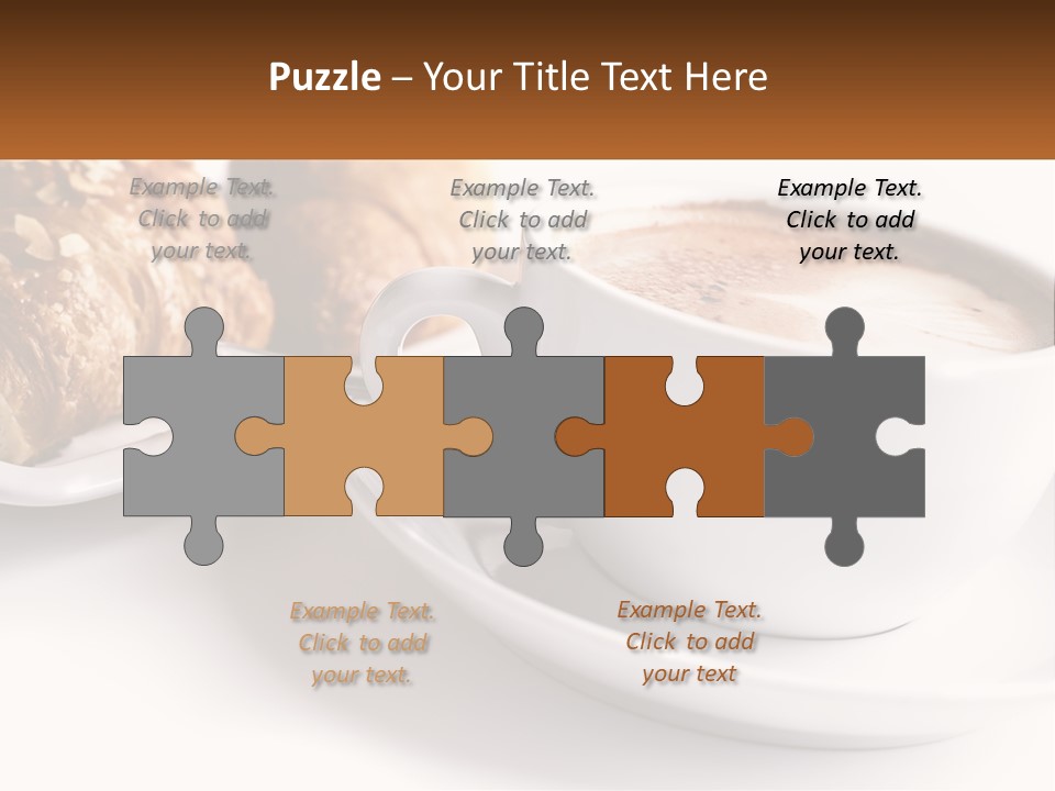 Isolated Caffeine Patisserie PowerPoint Template