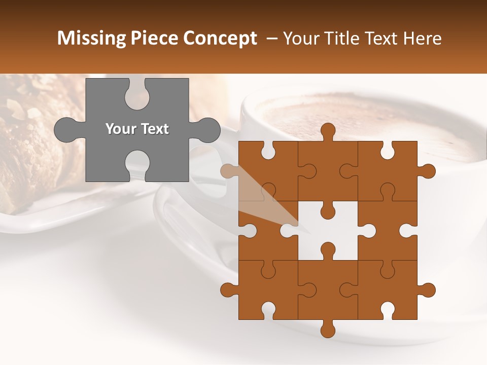 Isolated Caffeine Patisserie PowerPoint Template