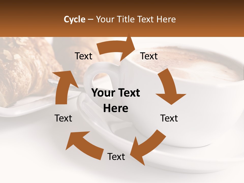 Isolated Caffeine Patisserie PowerPoint Template