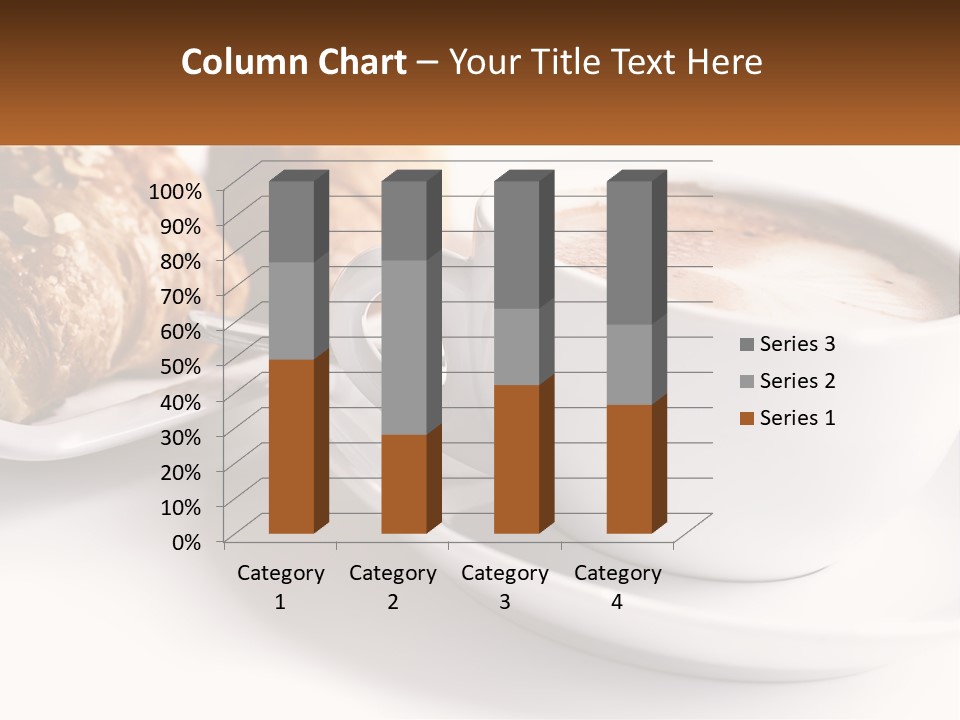 Isolated Caffeine Patisserie PowerPoint Template