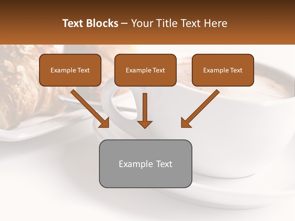Isolated Caffeine Patisserie PowerPoint Template