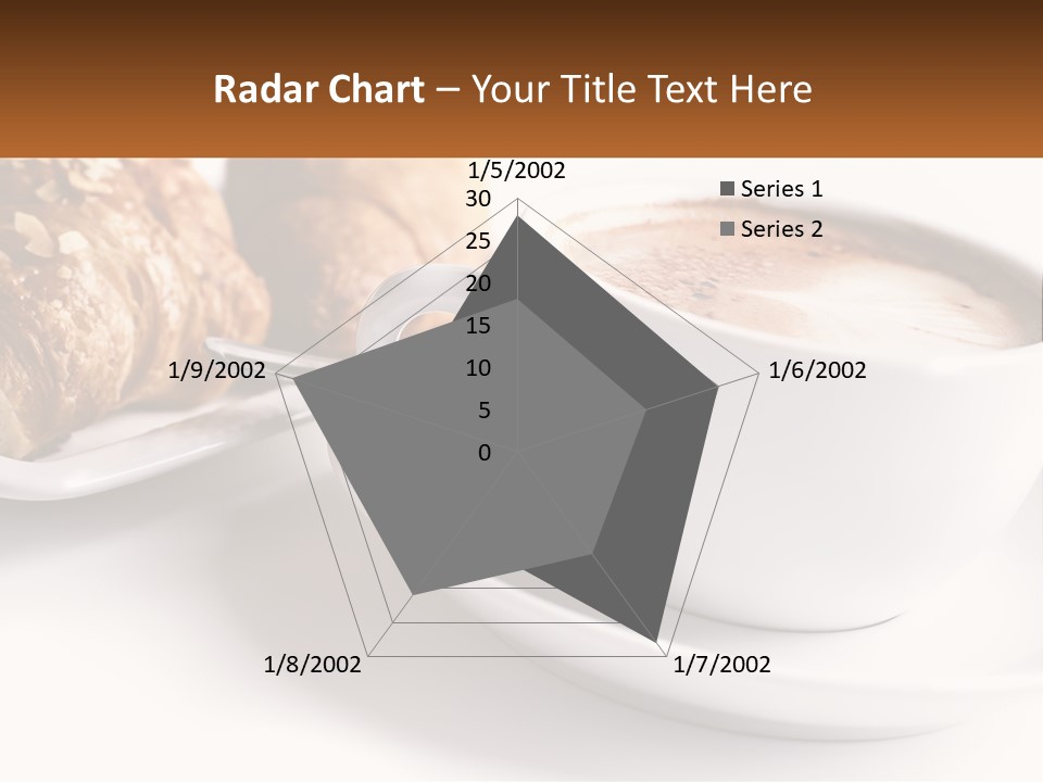 Isolated Caffeine Patisserie PowerPoint Template
