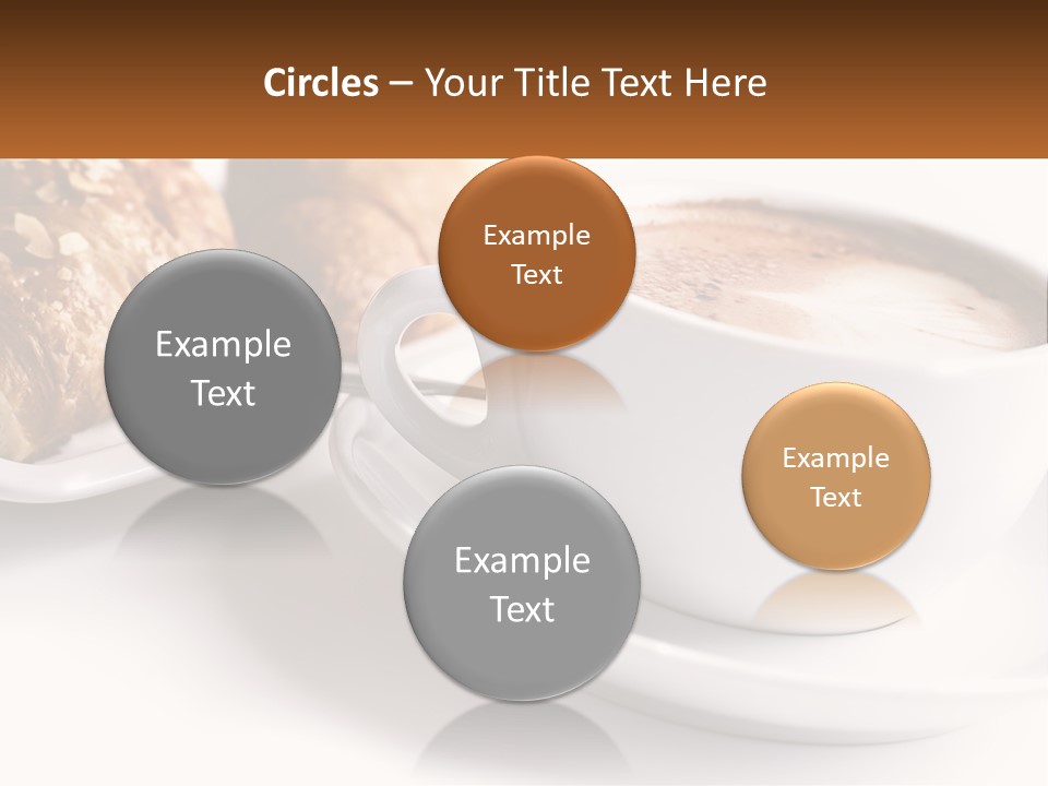 Isolated Caffeine Patisserie PowerPoint Template