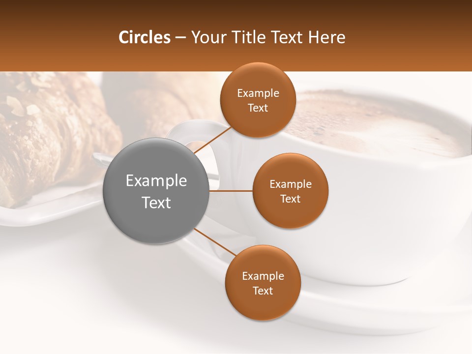 Isolated Caffeine Patisserie PowerPoint Template
