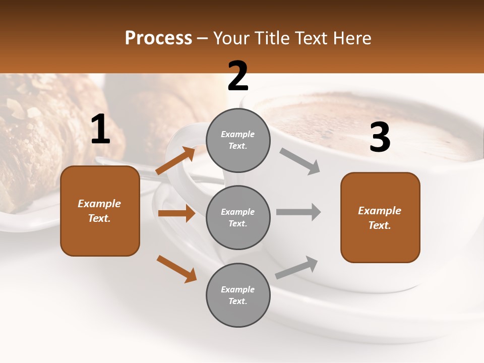 Isolated Caffeine Patisserie PowerPoint Template