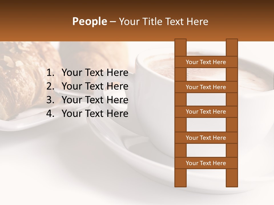 Isolated Caffeine Patisserie PowerPoint Template