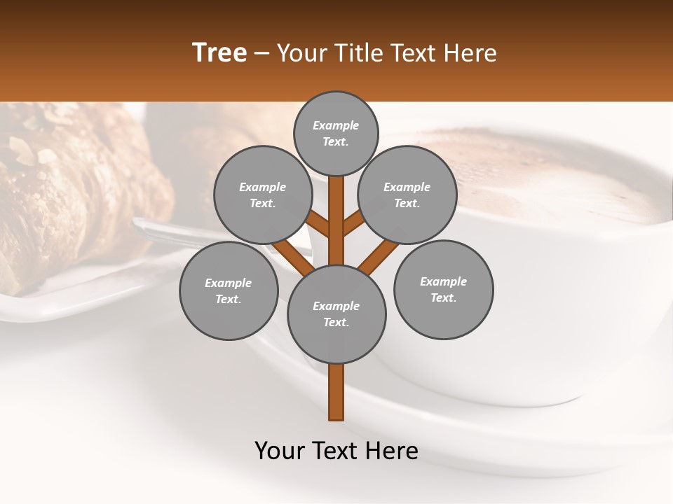 Isolated Caffeine Patisserie PowerPoint Template