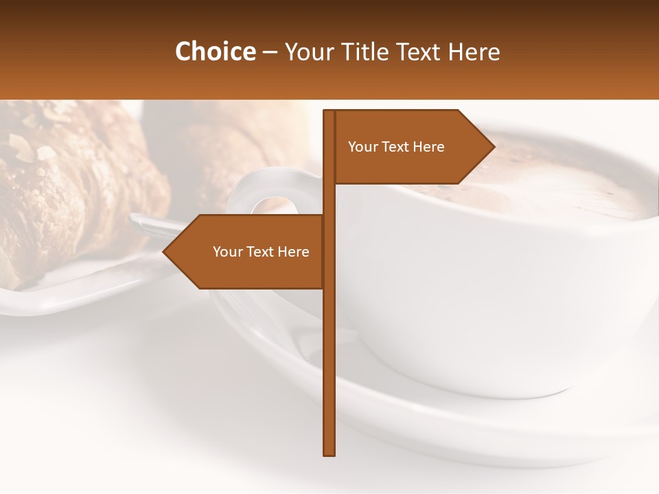 Isolated Caffeine Patisserie PowerPoint Template