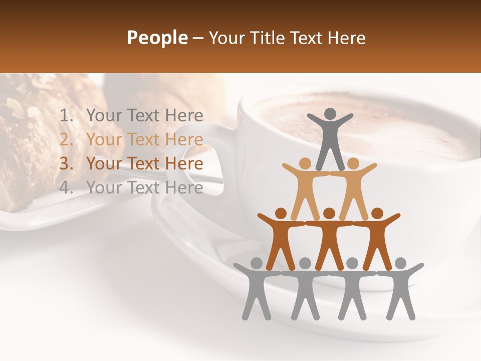 Isolated Caffeine Patisserie PowerPoint Template