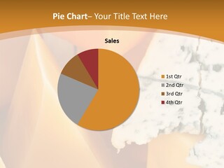 Hole Delicious Cheddar PowerPoint Template