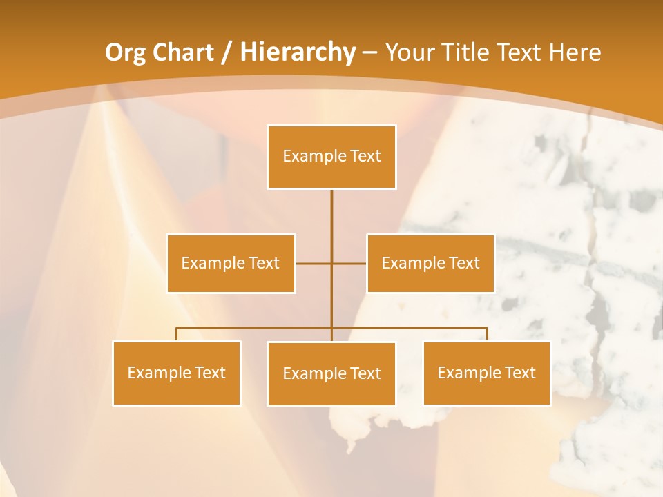 Hole Delicious Cheddar PowerPoint Template