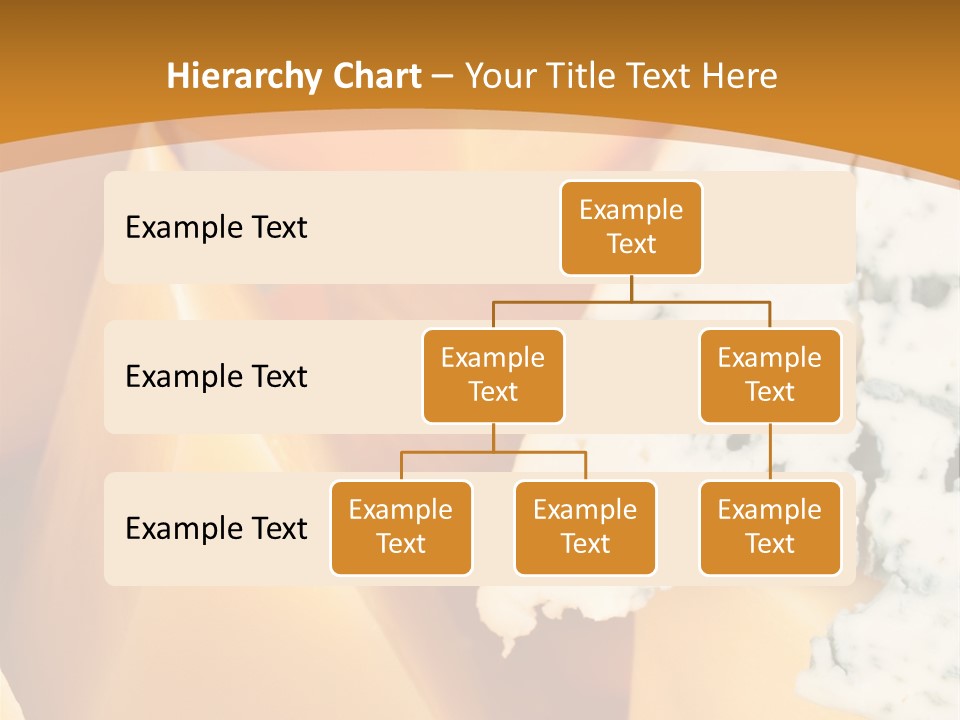 Hole Delicious Cheddar PowerPoint Template