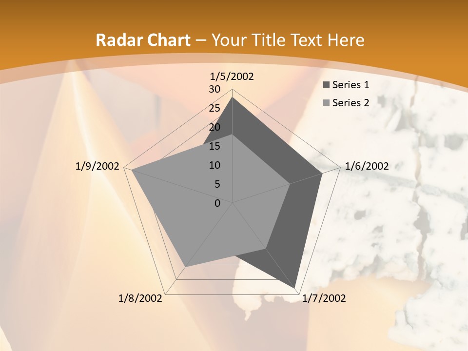 Hole Delicious Cheddar PowerPoint Template