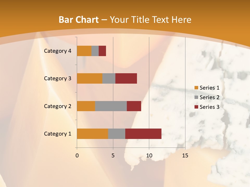 Hole Delicious Cheddar PowerPoint Template