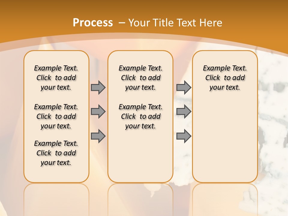 Hole Delicious Cheddar PowerPoint Template