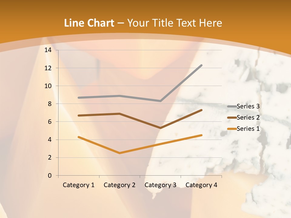 Hole Delicious Cheddar PowerPoint Template