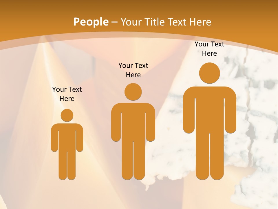 Hole Delicious Cheddar PowerPoint Template