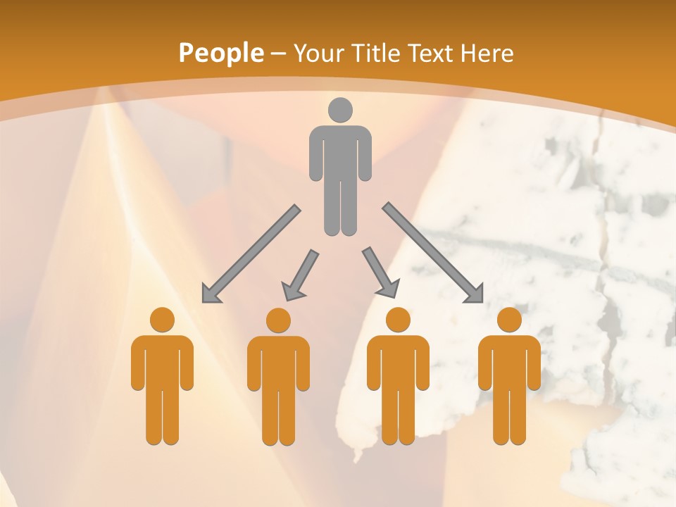 Hole Delicious Cheddar PowerPoint Template