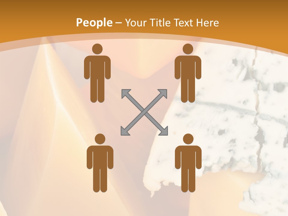 Hole Delicious Cheddar PowerPoint Template