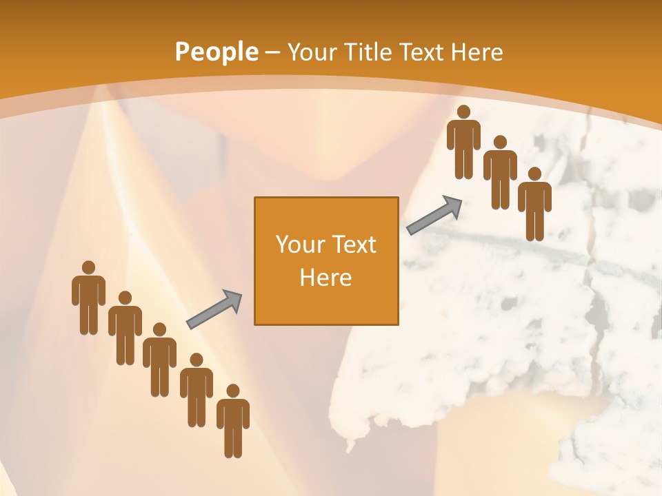 Hole Delicious Cheddar PowerPoint Template