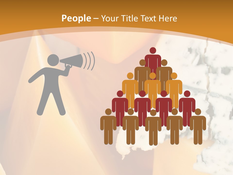 Hole Delicious Cheddar PowerPoint Template