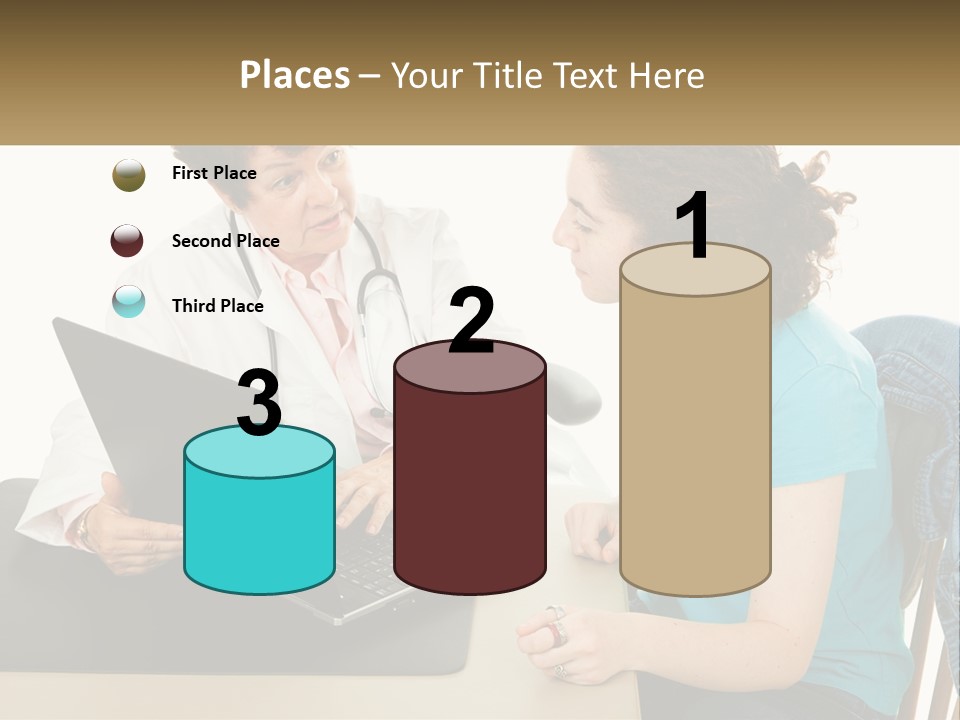Discussion Stethoscope Examination PowerPoint Template