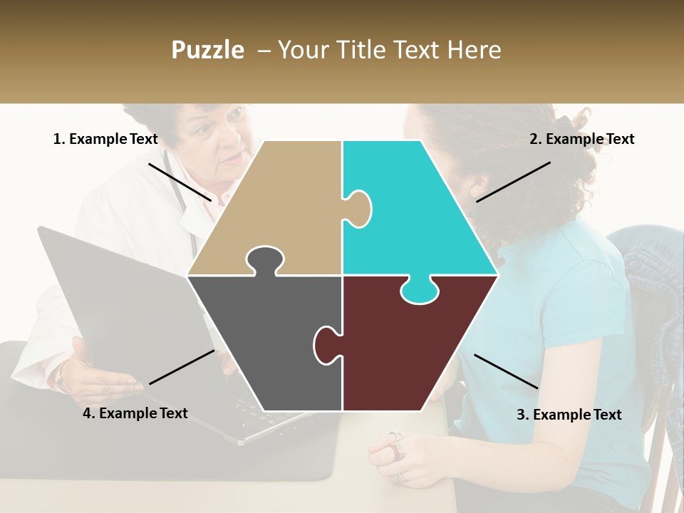 Discussion Stethoscope Examination PowerPoint Template