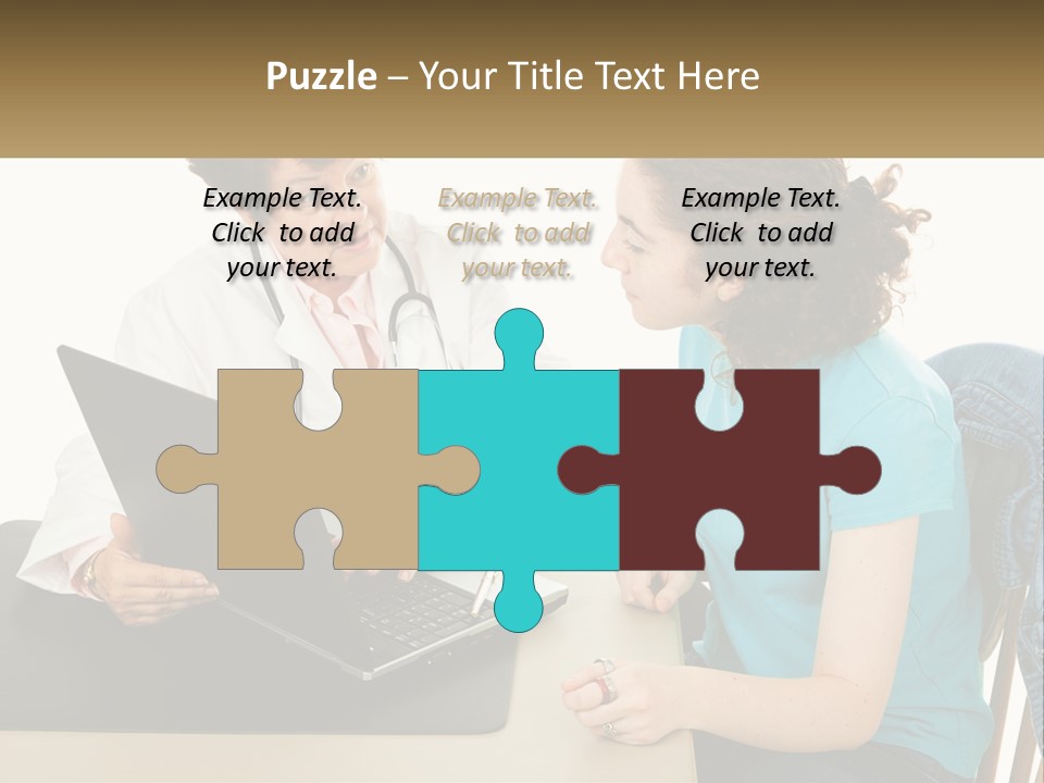 Discussion Stethoscope Examination PowerPoint Template