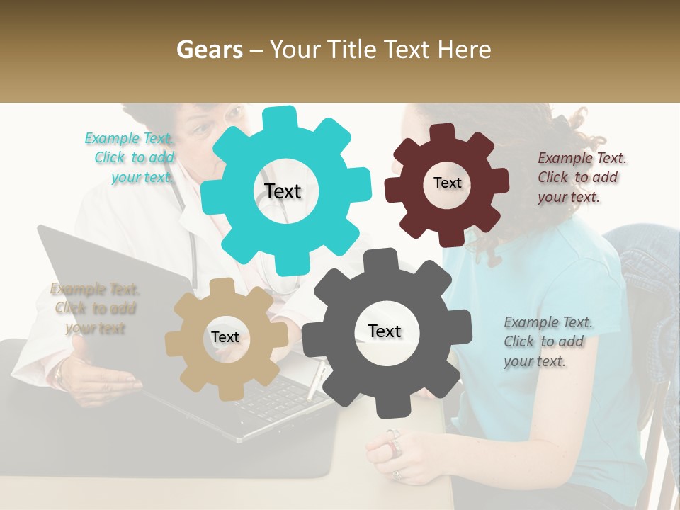 Discussion Stethoscope Examination PowerPoint Template