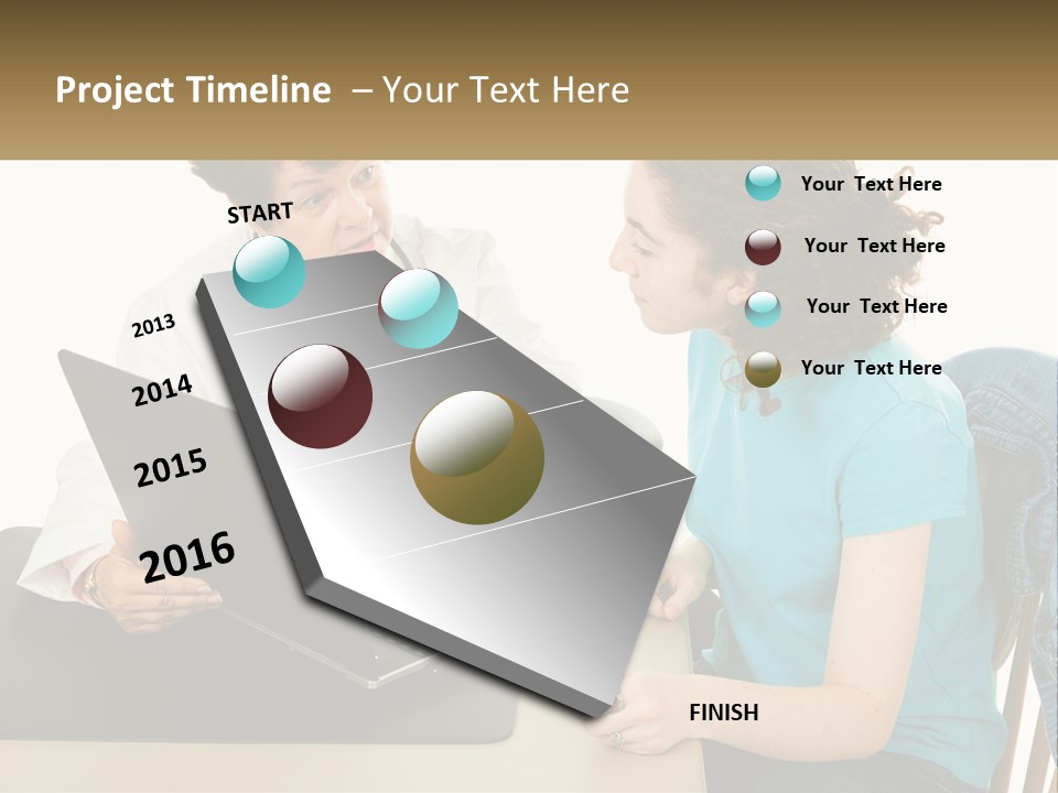 Discussion Stethoscope Examination PowerPoint Template