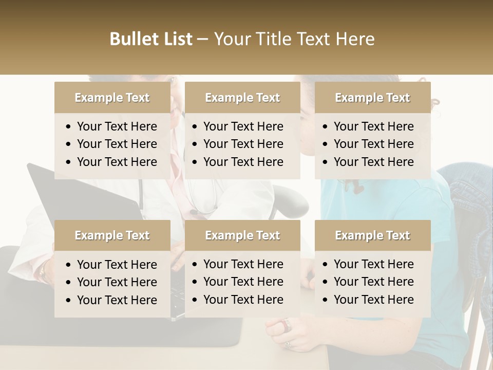 Discussion Stethoscope Examination PowerPoint Template