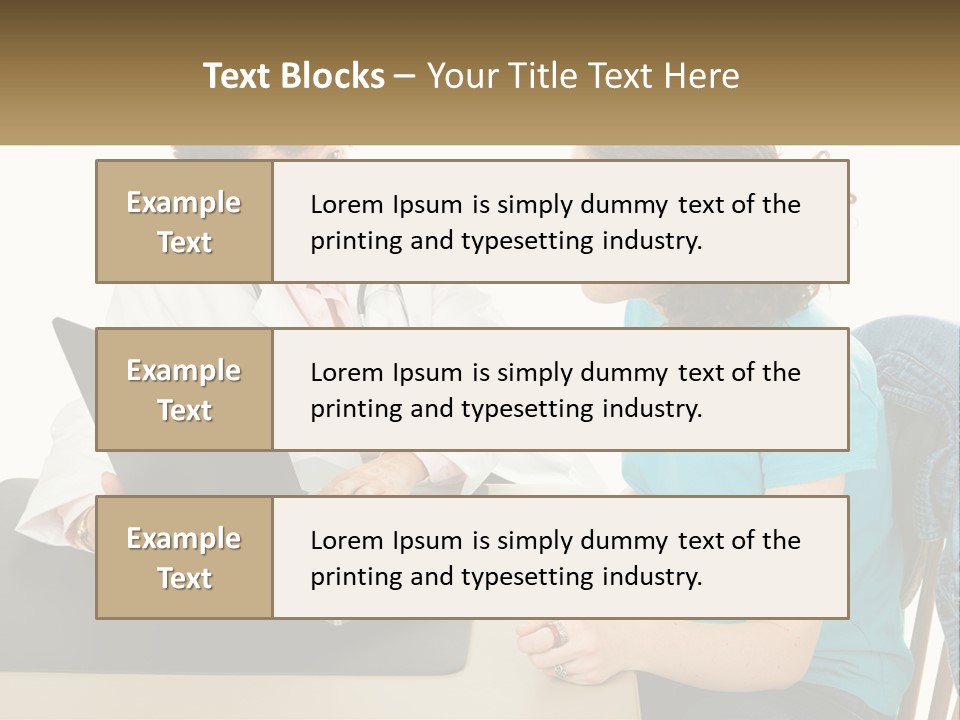 Discussion Stethoscope Examination PowerPoint Template