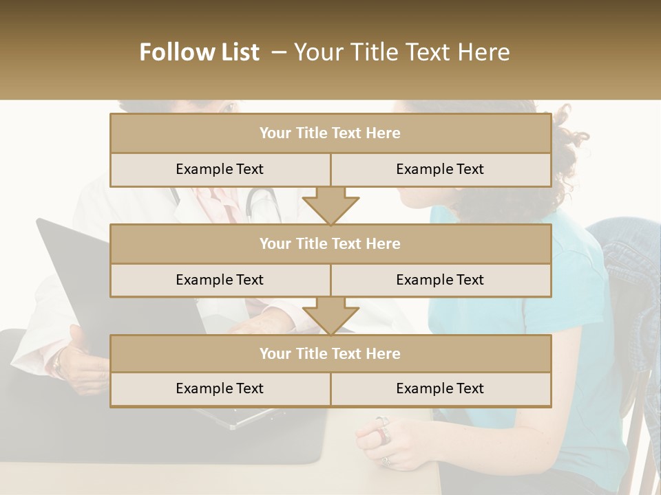 Discussion Stethoscope Examination PowerPoint Template
