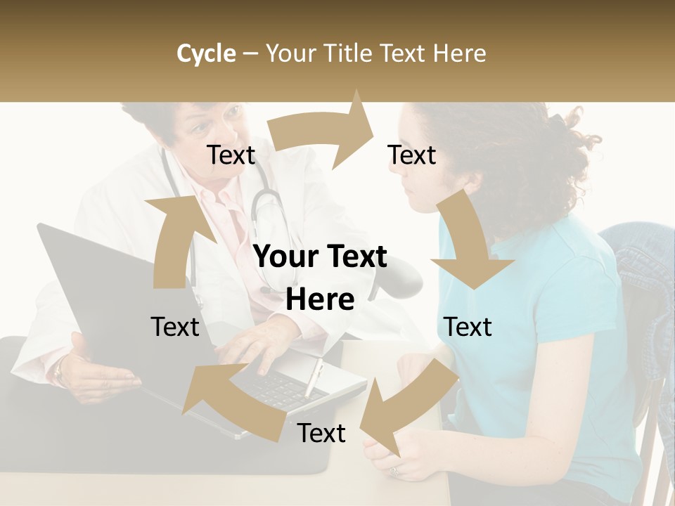 Discussion Stethoscope Examination PowerPoint Template