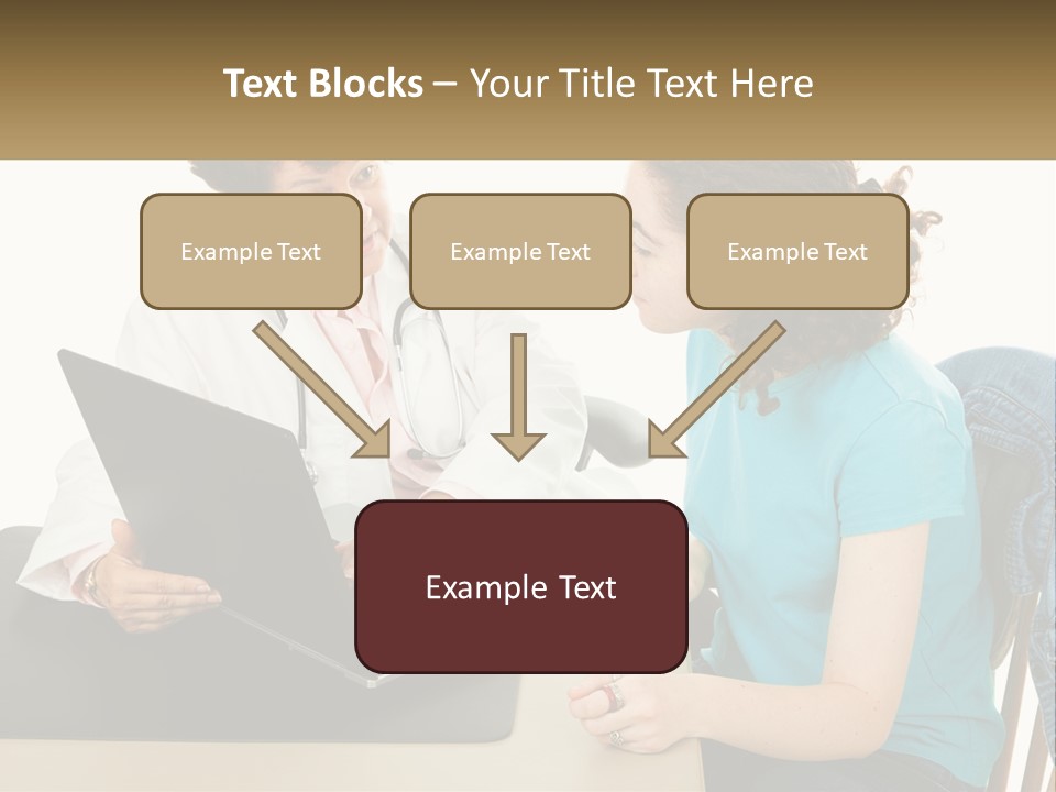 Discussion Stethoscope Examination PowerPoint Template