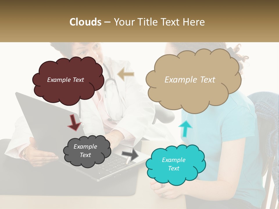 Discussion Stethoscope Examination PowerPoint Template