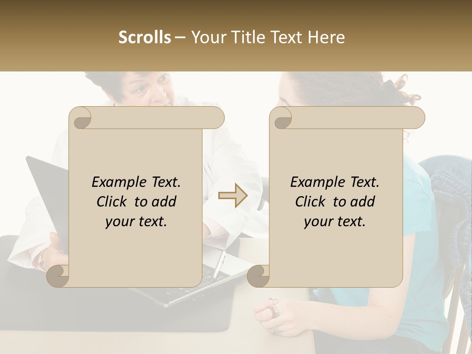 Discussion Stethoscope Examination PowerPoint Template